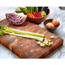 티크 엔드그레인사각도마 완제품