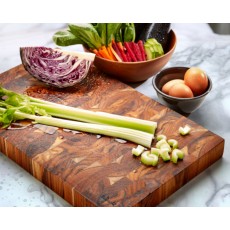 티크 엔드그레인사각도마 완제품